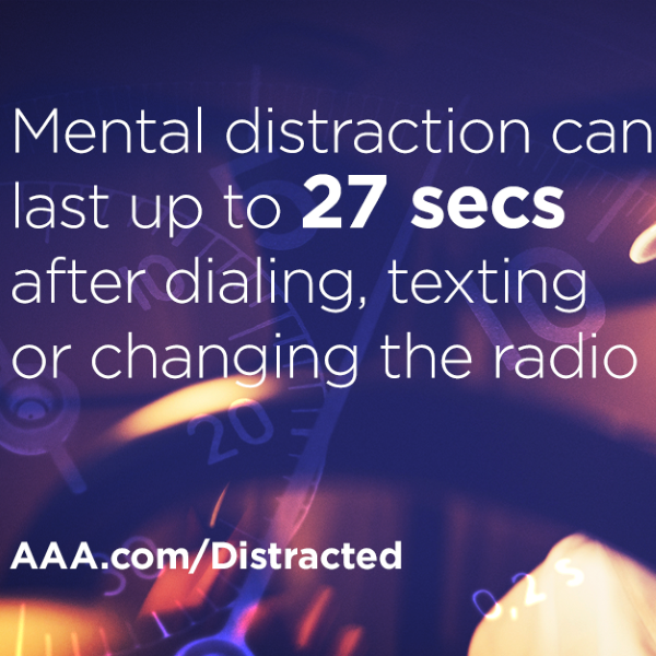 distracted driving statistic graphic