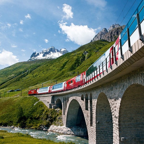 train in Switzerland