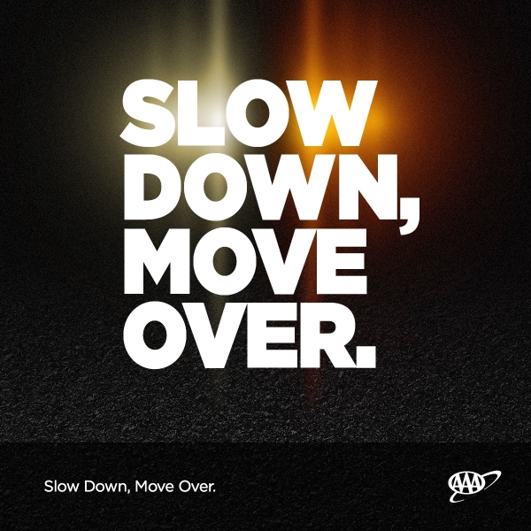slow down move over graphic
