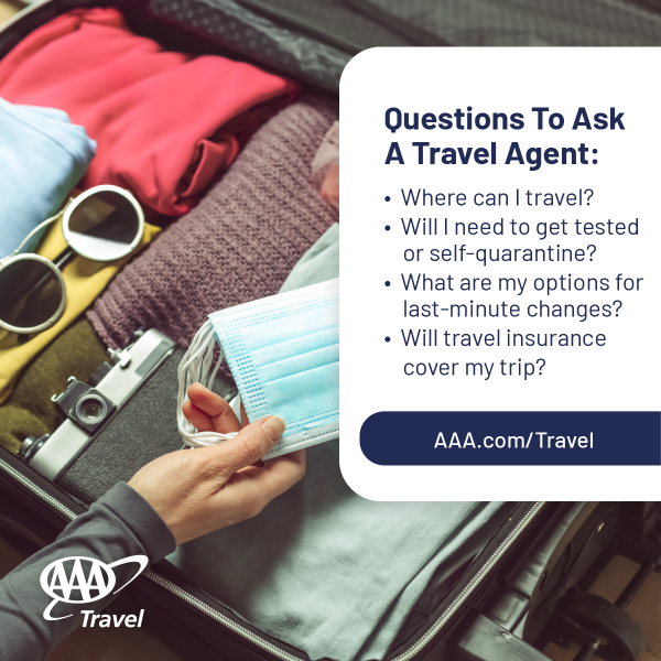 top four questions ask travel agent