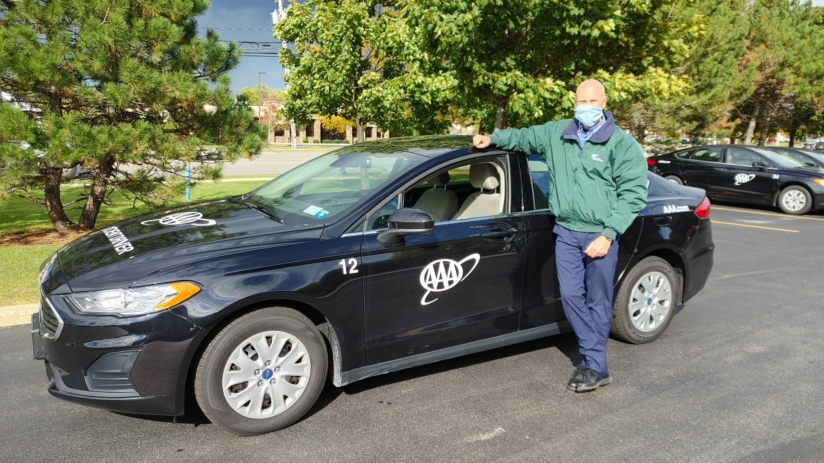 aaa driver training car and instructor