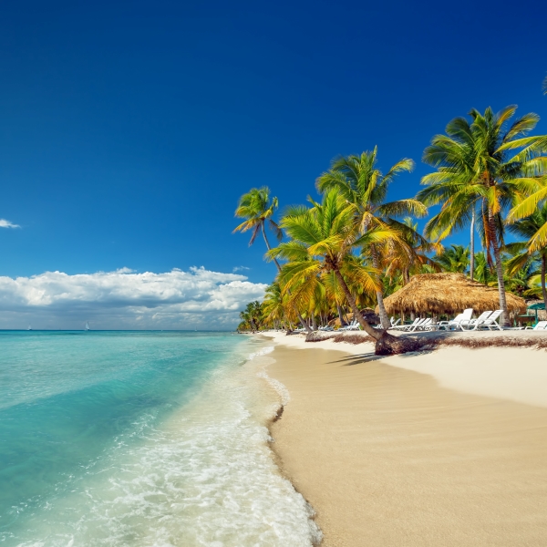 caribbean beach front