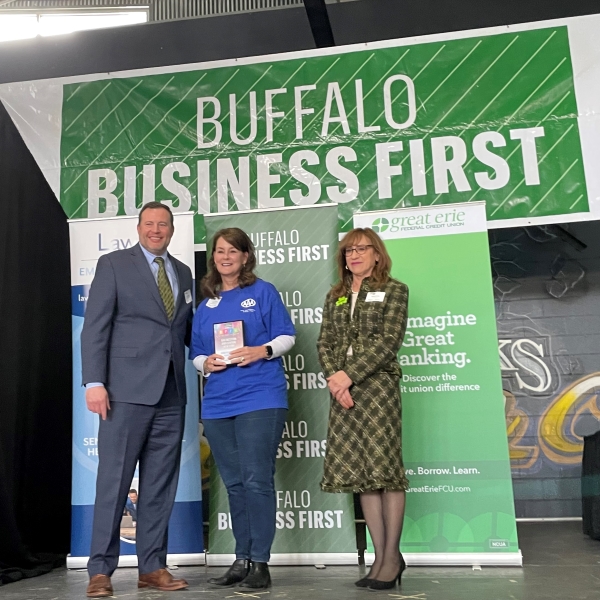 AAA wins Bronze award at Buffalo Business First's Best Places to Work in Western New York ceremony.