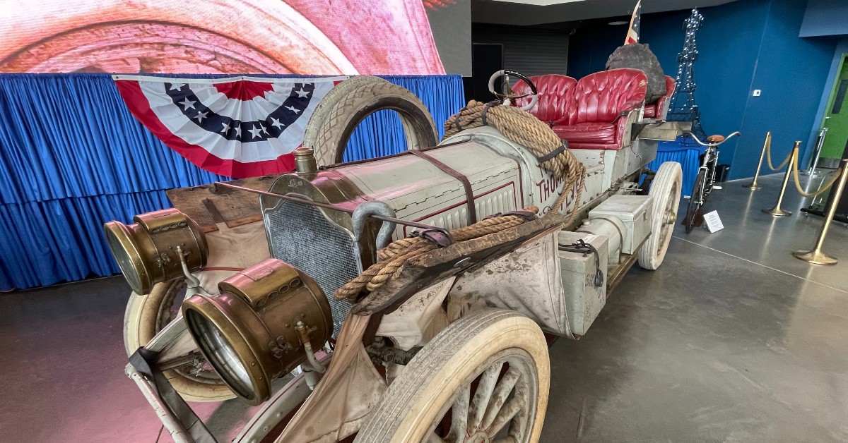 1908 champion race car on display this summer