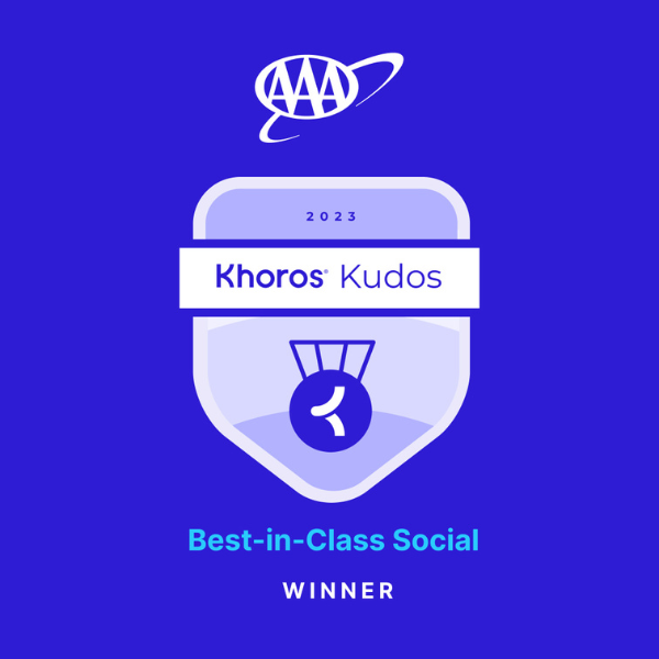 Khoros recognizes AAA for best-in-class social media program