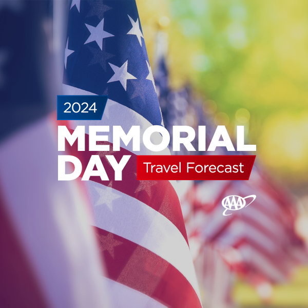 Second highest Memorial Day holiday travel forecast since AAA began tracking in 2000