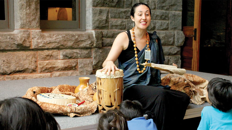 Hands-on lessons in Hawaiian culture are part of the appeal of the Bishop Museum on Oahu. Photo courtesy of Bishop Museum