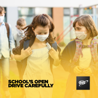 school's open driver carefully graphic